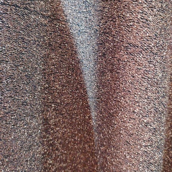 Forever 21 Brown Sparkly Swing Mini Skirt Medium - Picture 4 of 5